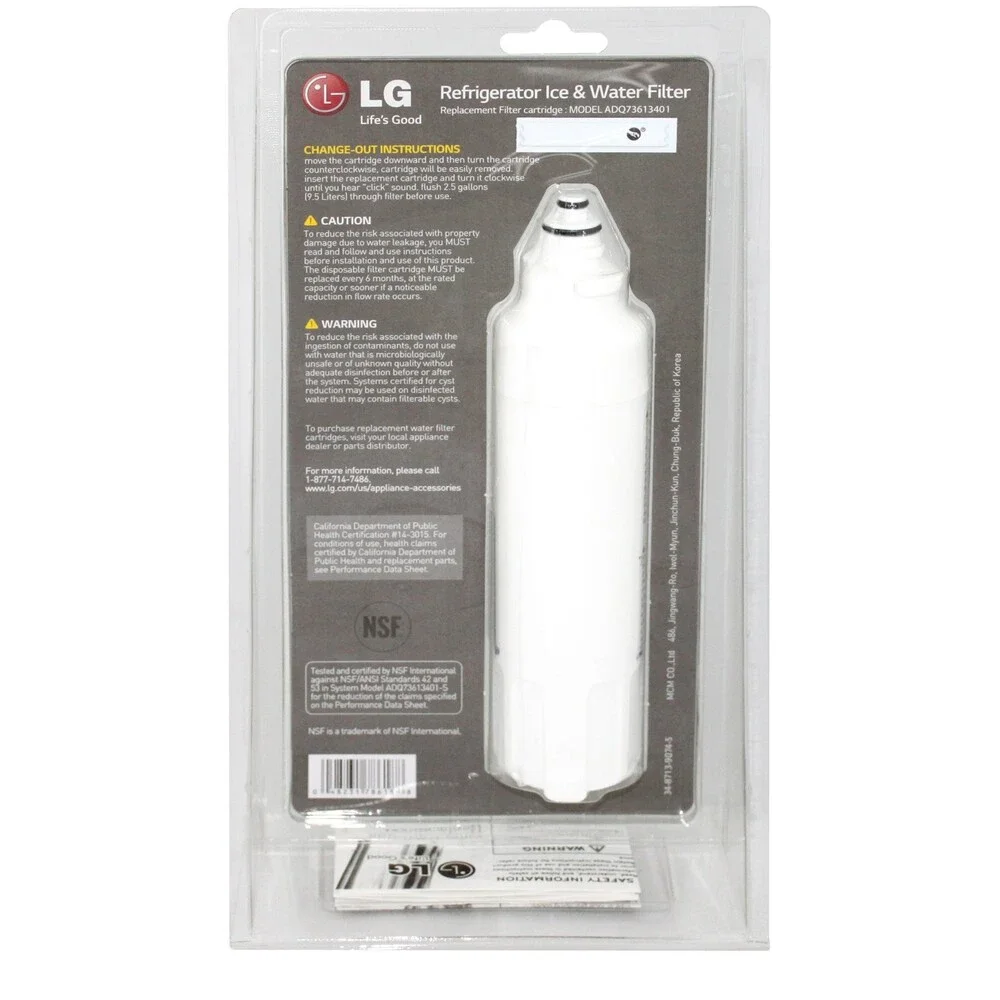 LG LT800PC Refrigerator Water Filter Replacement French Door Side-by-Side